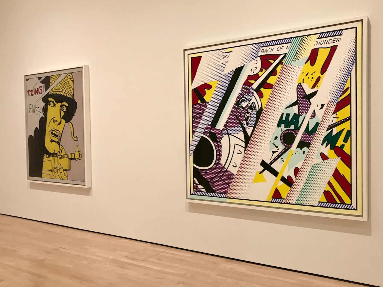 Roy Lichtenstein originals at SFMoMA